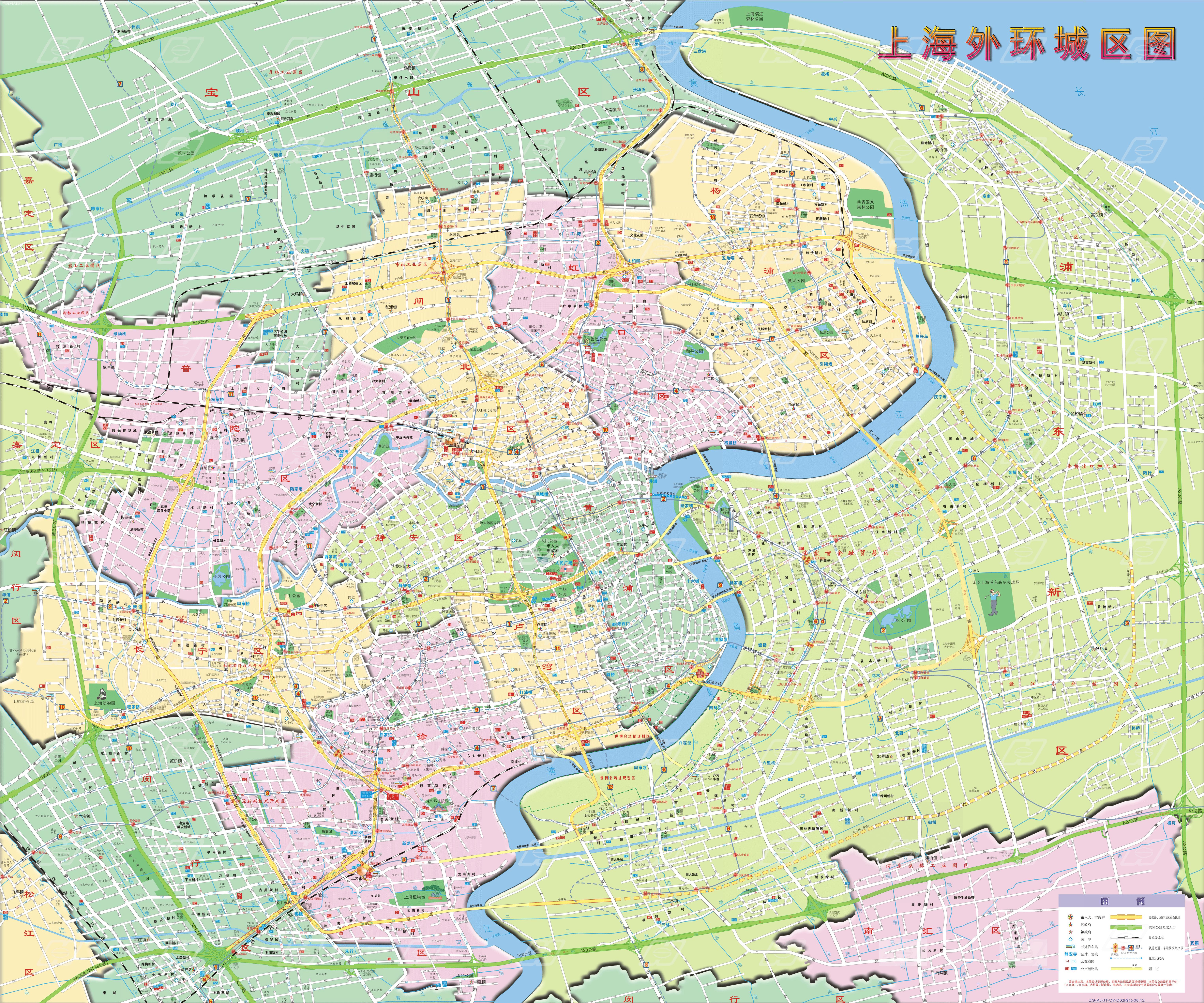 地图（上海城区）